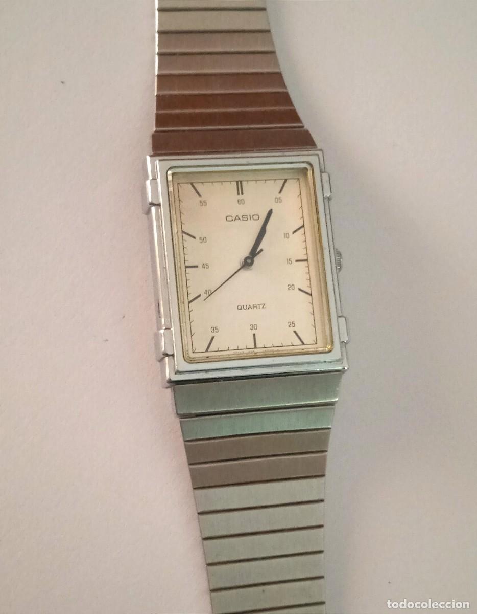Relojes: RELOJ CASIO CUARTZ MIDE 3X3,80 CM. - Foto 4