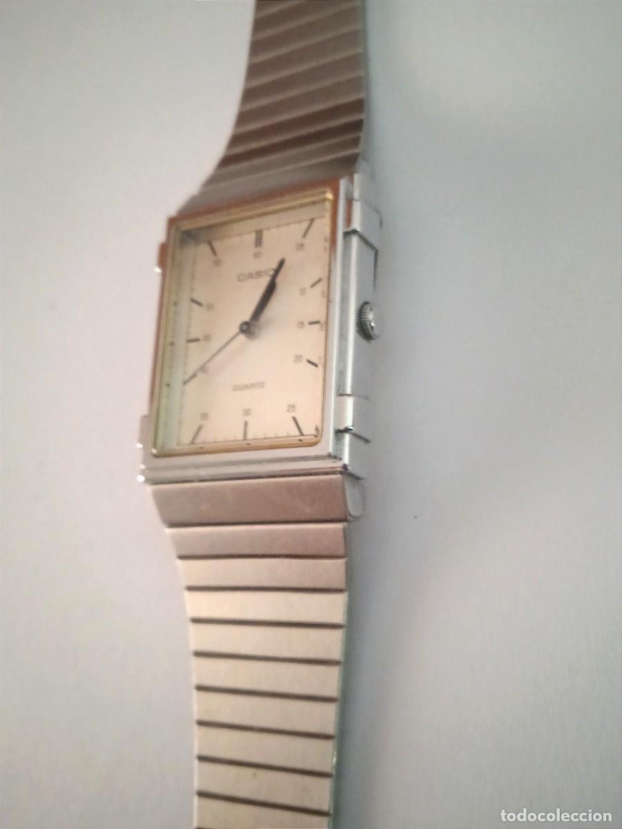 Relojes: RELOJ CASIO CUARTZ MIDE 3X3,80 CM. - Foto 6