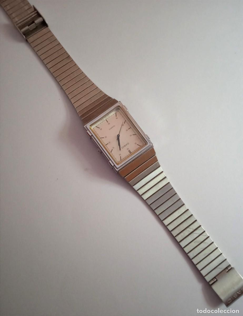 Relojes: RELOJ CASIO CUARTZ MIDE 3X3,80 CM. - Foto 7