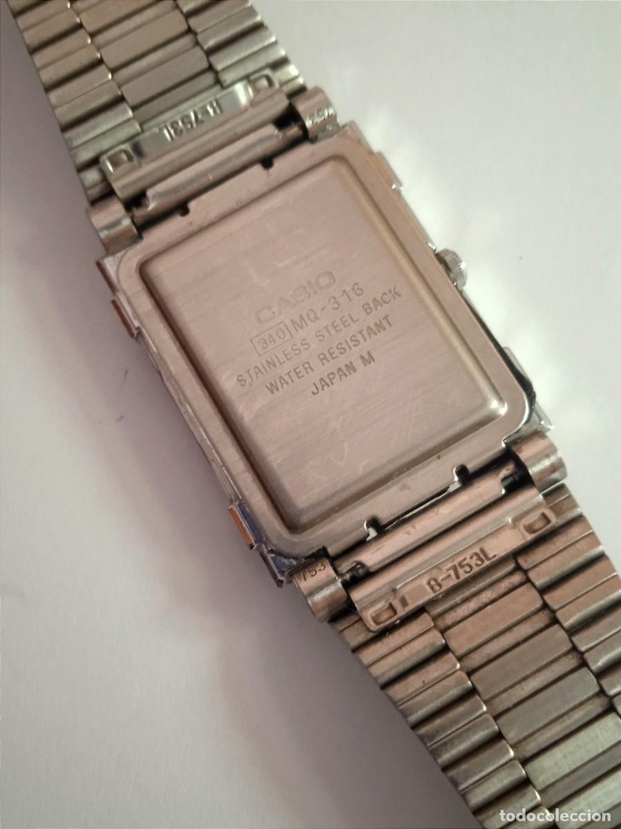 Relojes: RELOJ CASIO CUARTZ MIDE 3X3,80 CM. - Foto 10