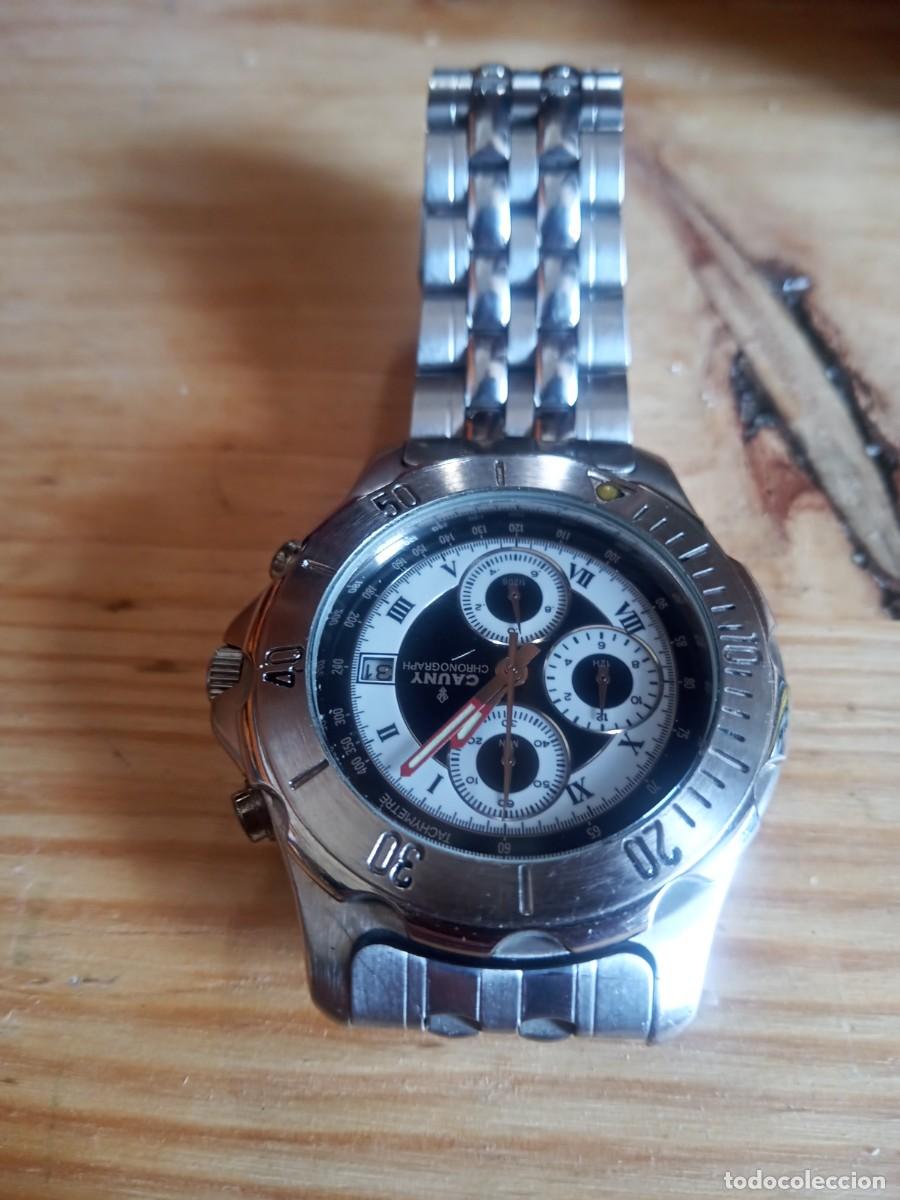 Relojes: BONITO RELOJ. CAUNY CHRONOGRAPH - Foto 5