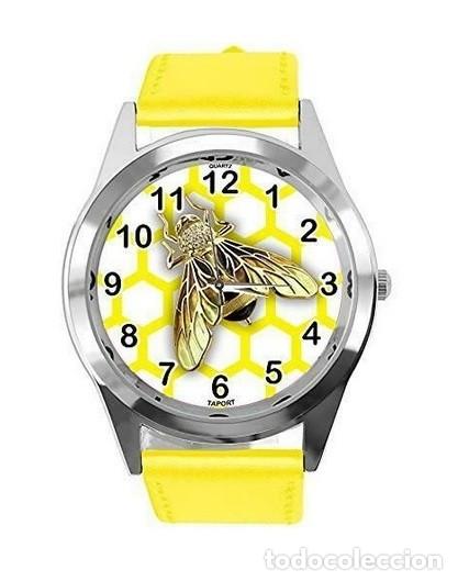 Relojes: Reloj Abeja (Bee) (color amarillo) (con caja) - Foto 1