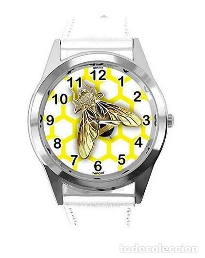 Relojes: Reloj Abeja (Bee) (color blanco) (con caja) - Foto 1