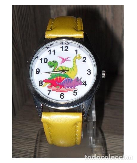 Relojes: Reloj Dinosaurio (color amarillo) (con caja) - Foto 1