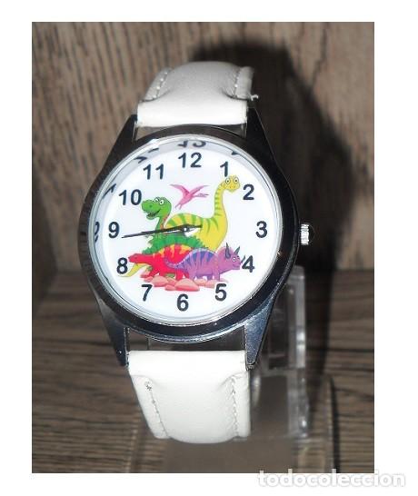 Relojes: Reloj Dinosaurio (color blanco) (con caja) - Foto 1