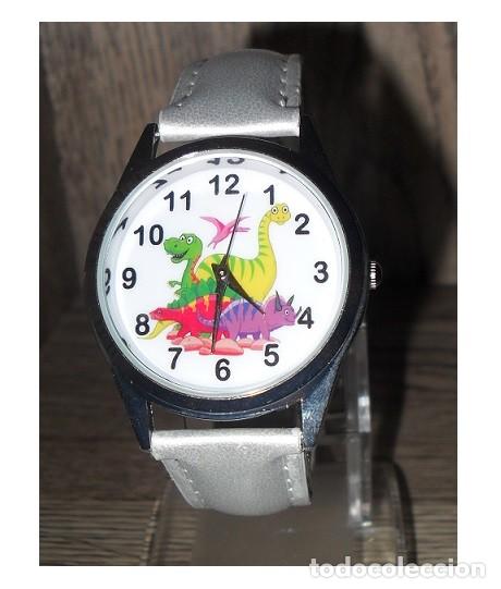 Relojes: Reloj Dinosaurio (color gris) (con caja) - Foto 1