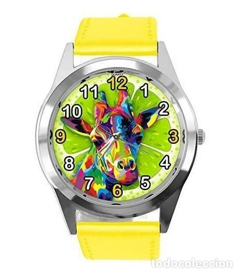 Relojes: Reloj Jirafa (color amarillo) (con caja) - Foto 1