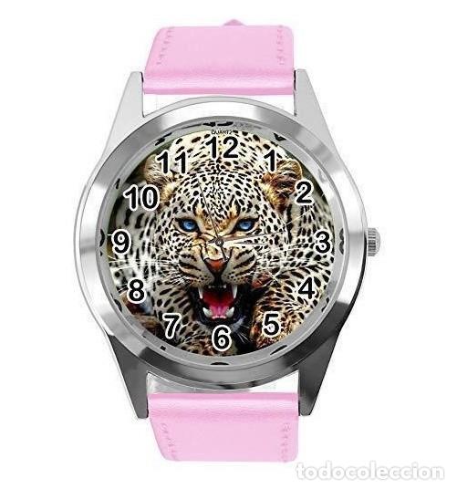 Relojes: Reloj Leopardo (Leopard) (color rosa) (con caja) - Foto 1