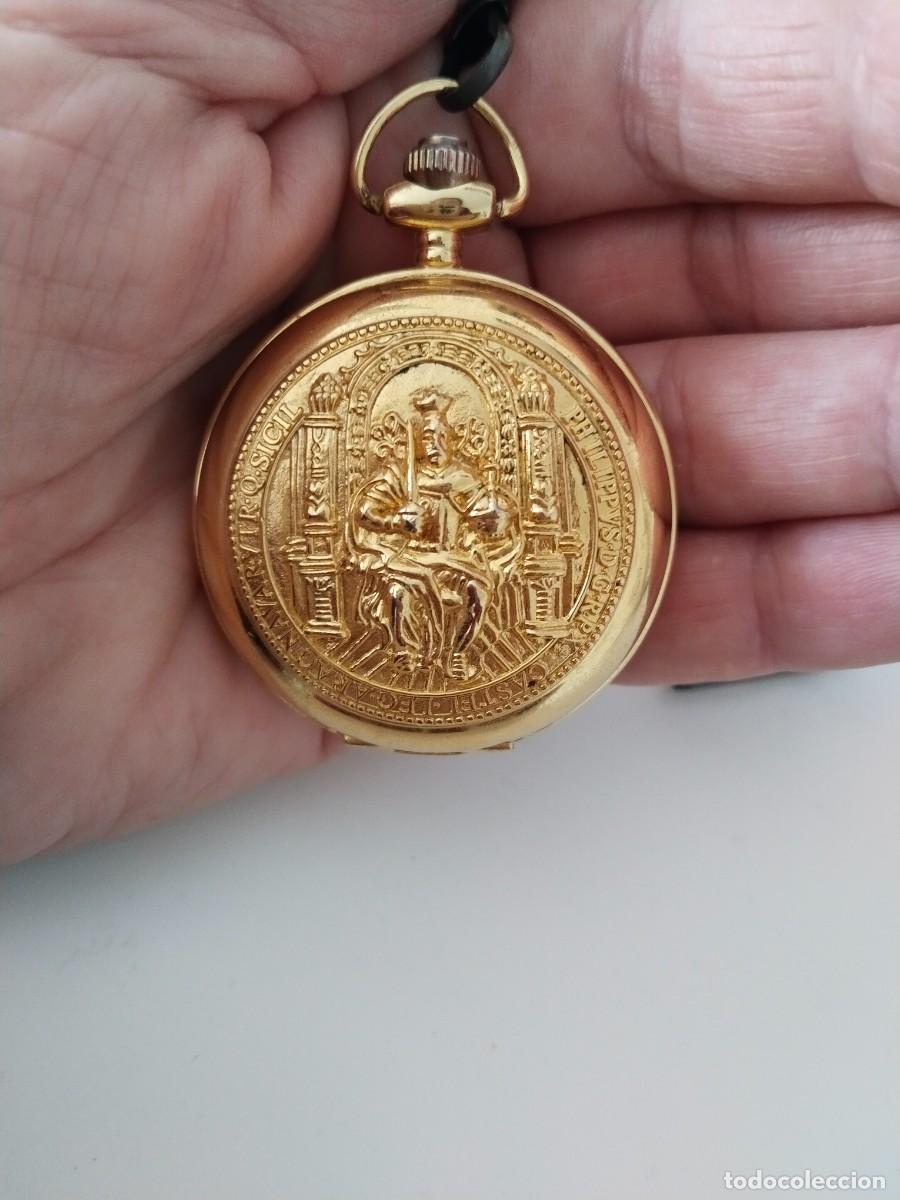 Relojes: Reloj de bolsillo con cadena - Foto 2