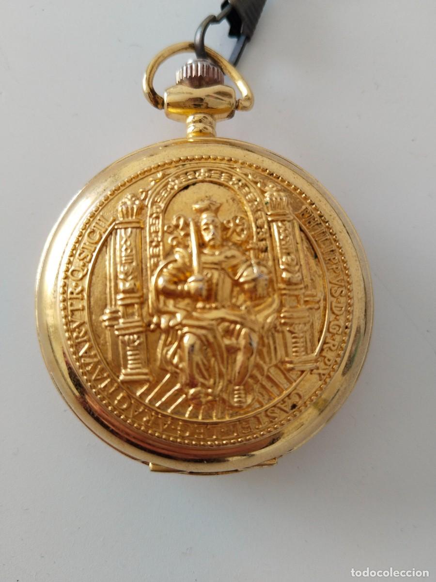 Relojes: Reloj de bolsillo con cadena - Foto 4