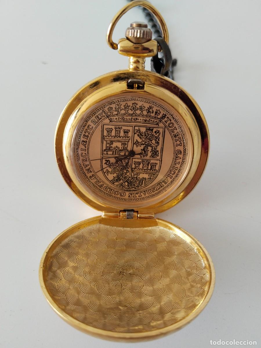 Relojes: Reloj de bolsillo con cadena - Foto 5