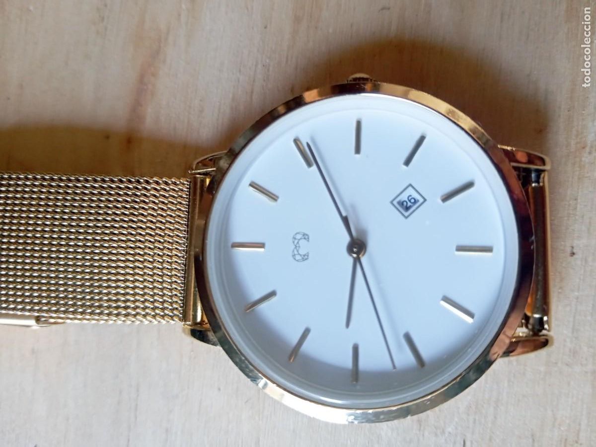 Relojes: BONITO RELOJ QUARTZ. RESISTENTE AL AGUA. 3 ATM - Foto 1