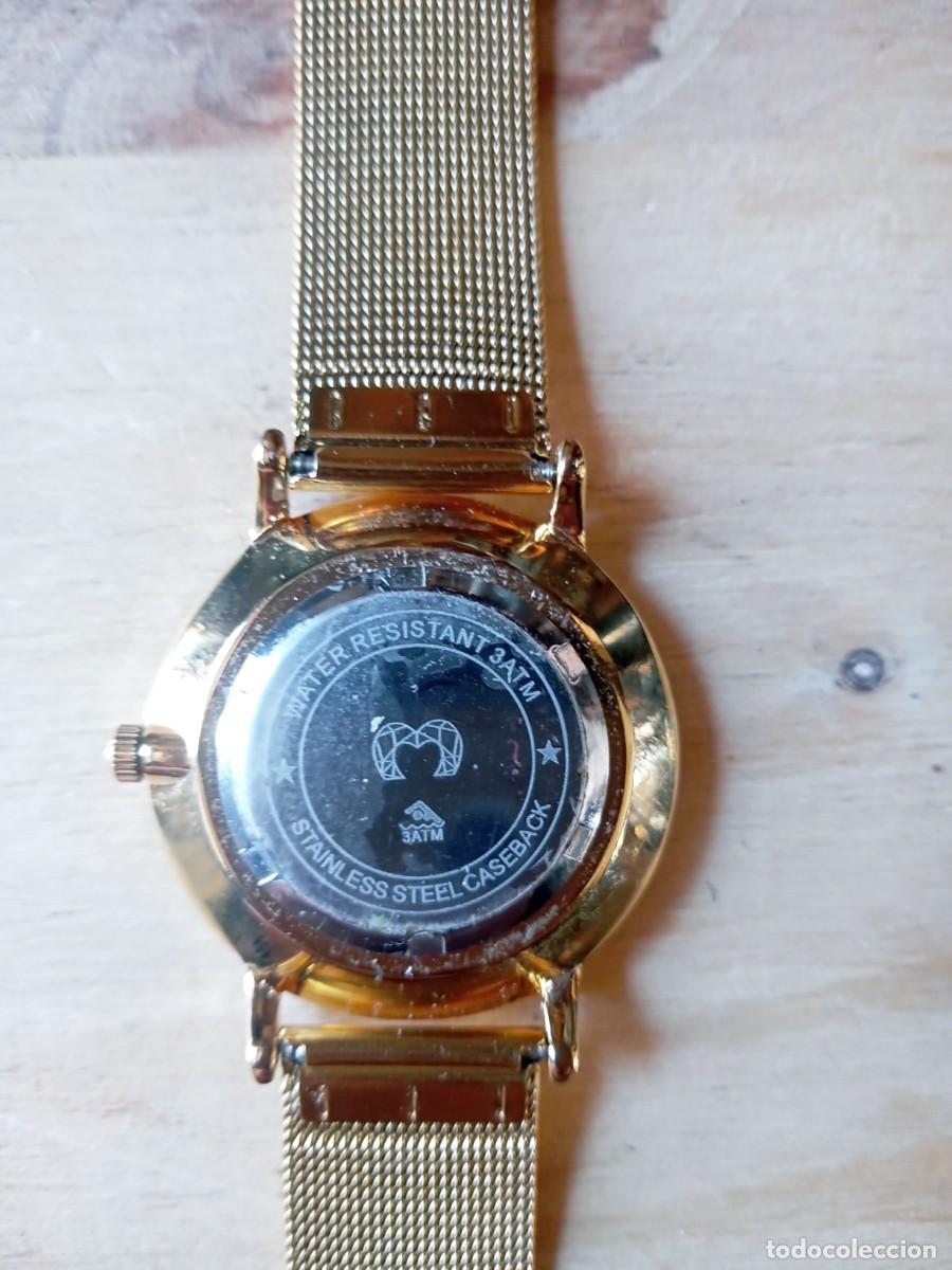 Relojes: BONITO RELOJ QUARTZ. RESISTENTE AL AGUA. 3 ATM - Foto 7