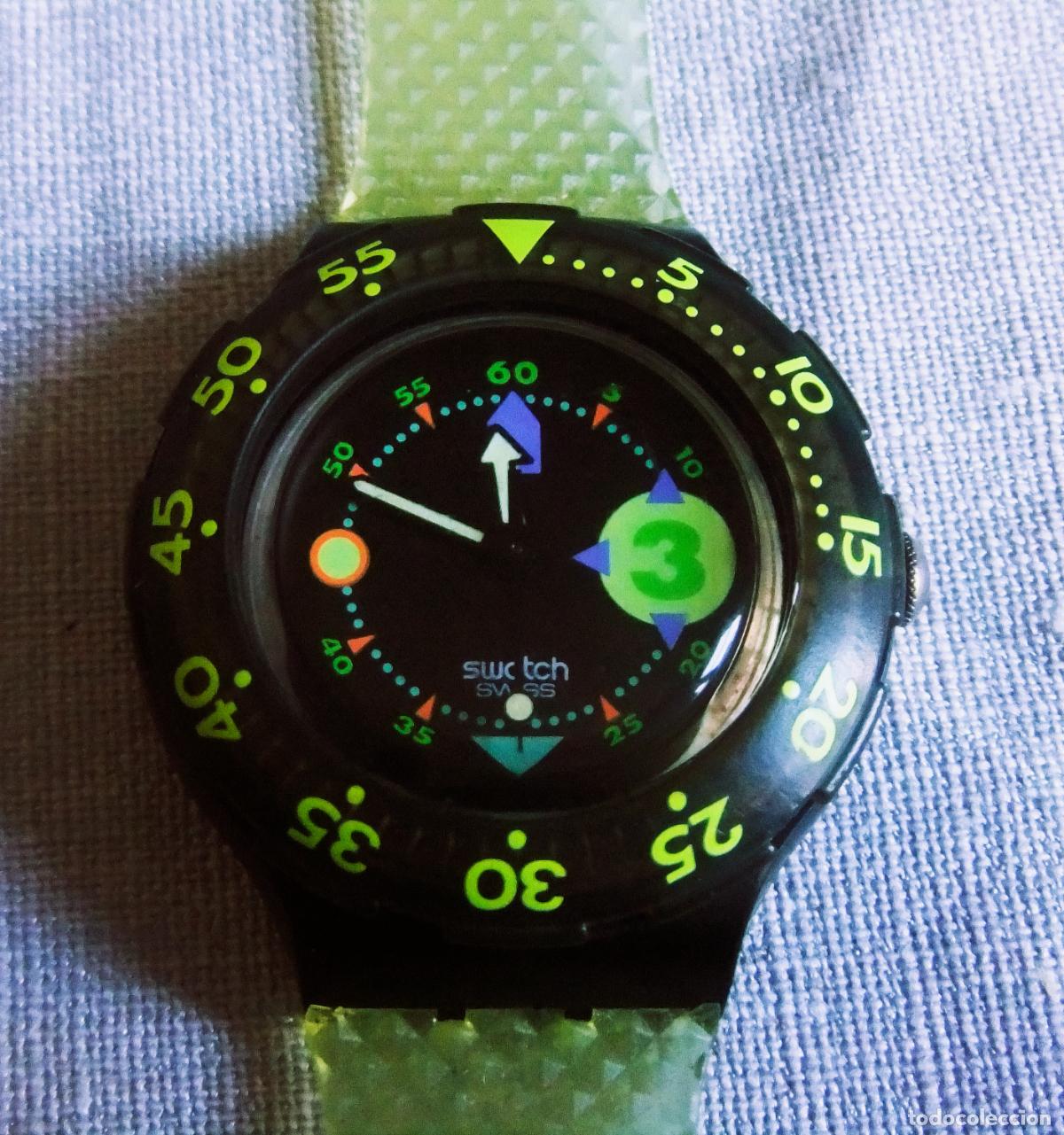 Relojes: RELOJ SWATCH SCUBA- CAPITAN NEMO 1992 VINTAGE - Foto 8