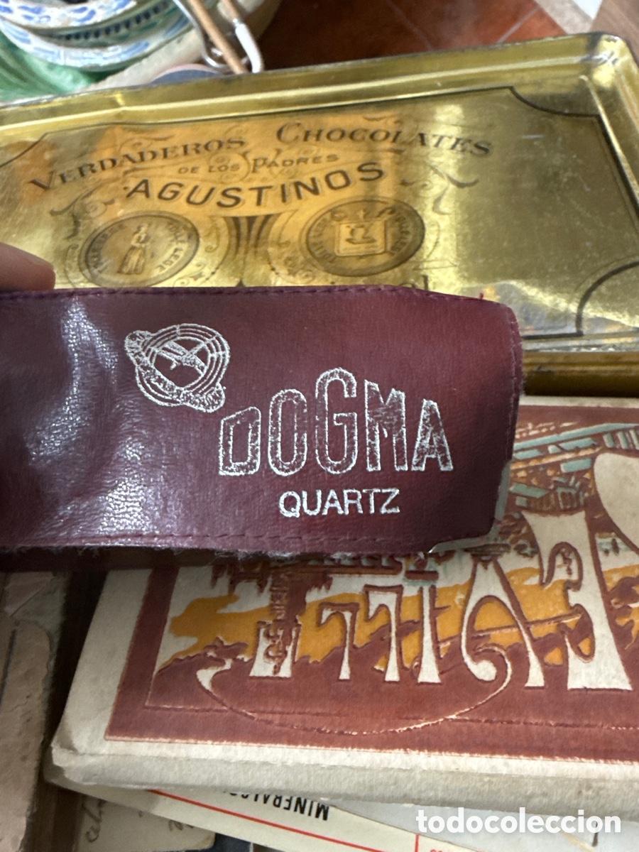 Relojes: Funda de reloj de cuero dogma Quartz - Foto 2