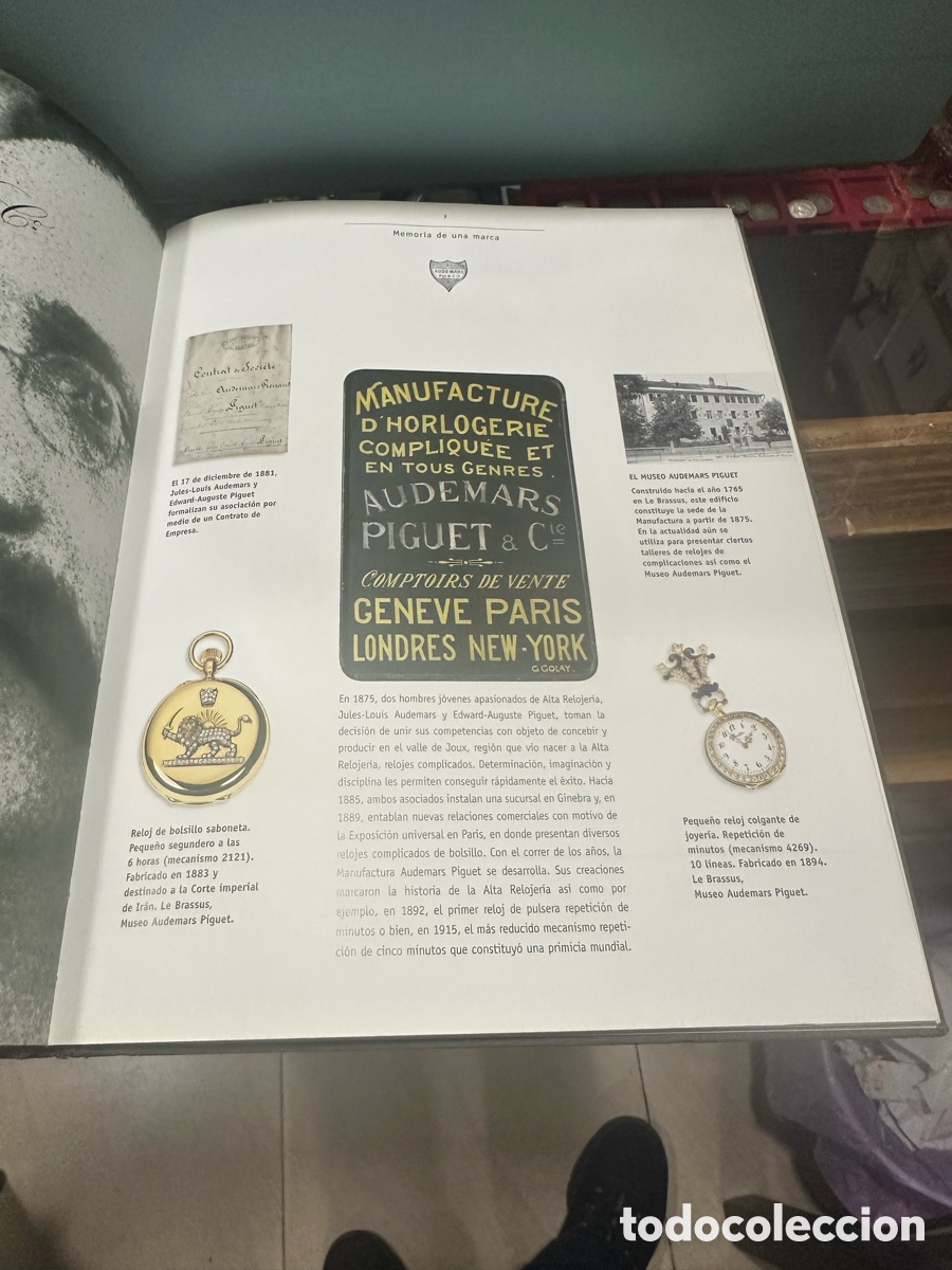 Relojes: Libro cat&aacute;logo audemars piguet - Foto 2