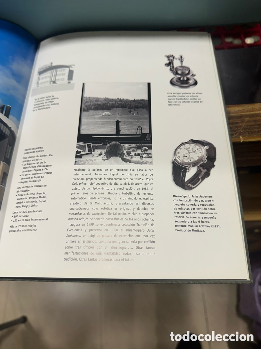 Relojes: Libro cat&aacute;logo audemars piguet - Foto 3