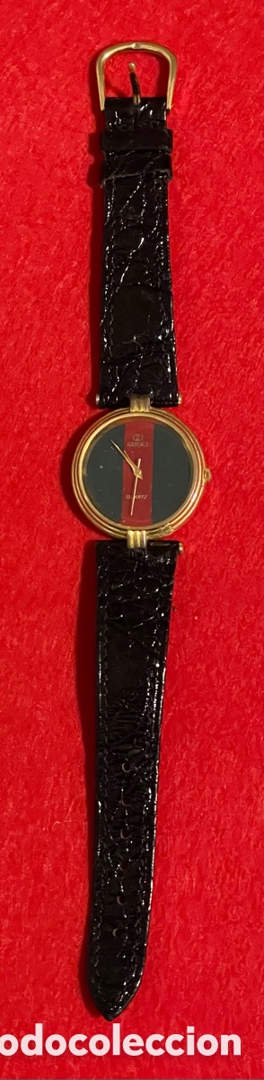 Relojes: Reloj de pulsera chapado en oro Gucci. Funcionando - Foto 3