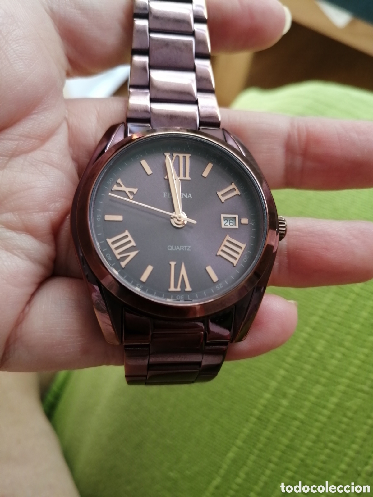 Relojes: Reloj Festina original color burdeos. - Foto 2