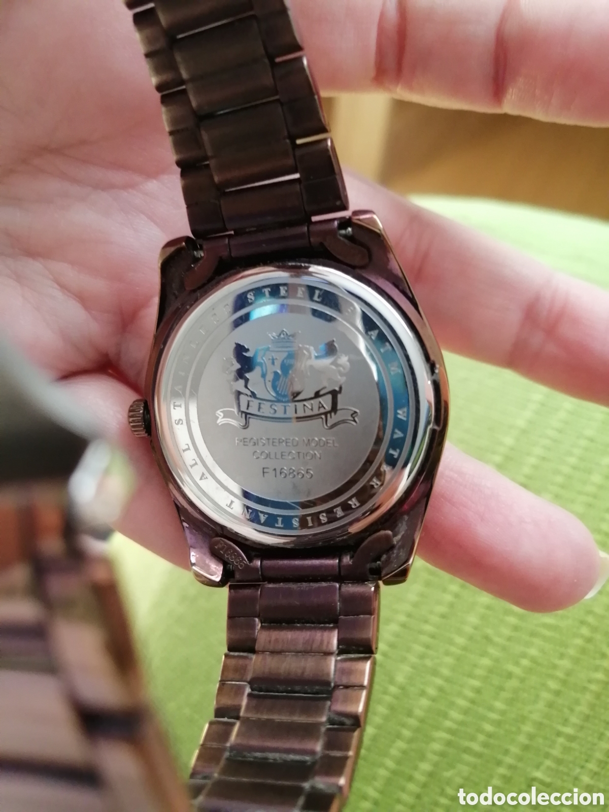 Relojes: Reloj Festina original color burdeos. - Foto 5