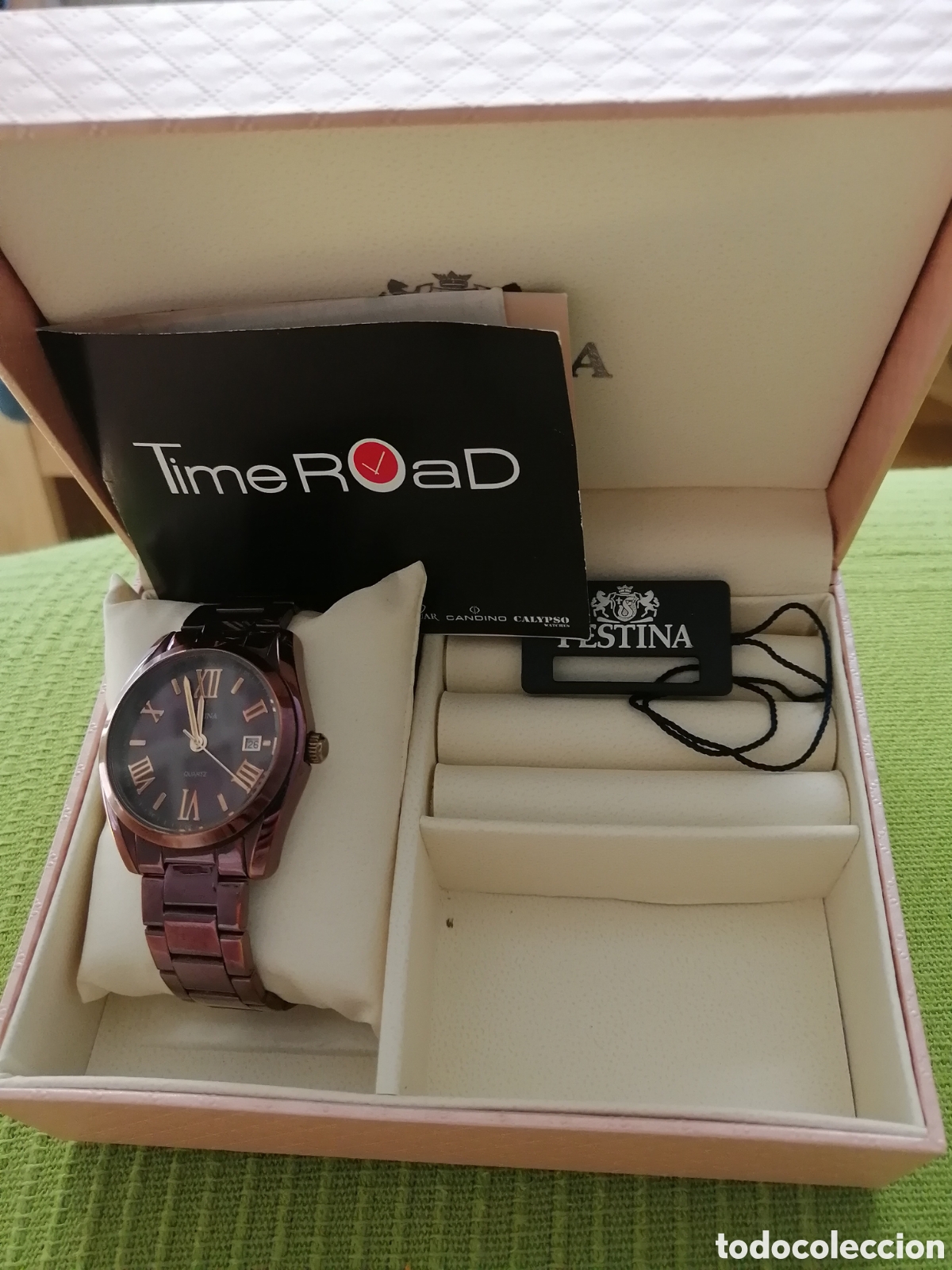 Relojes: Reloj Festina original color burdeos. - Foto 7