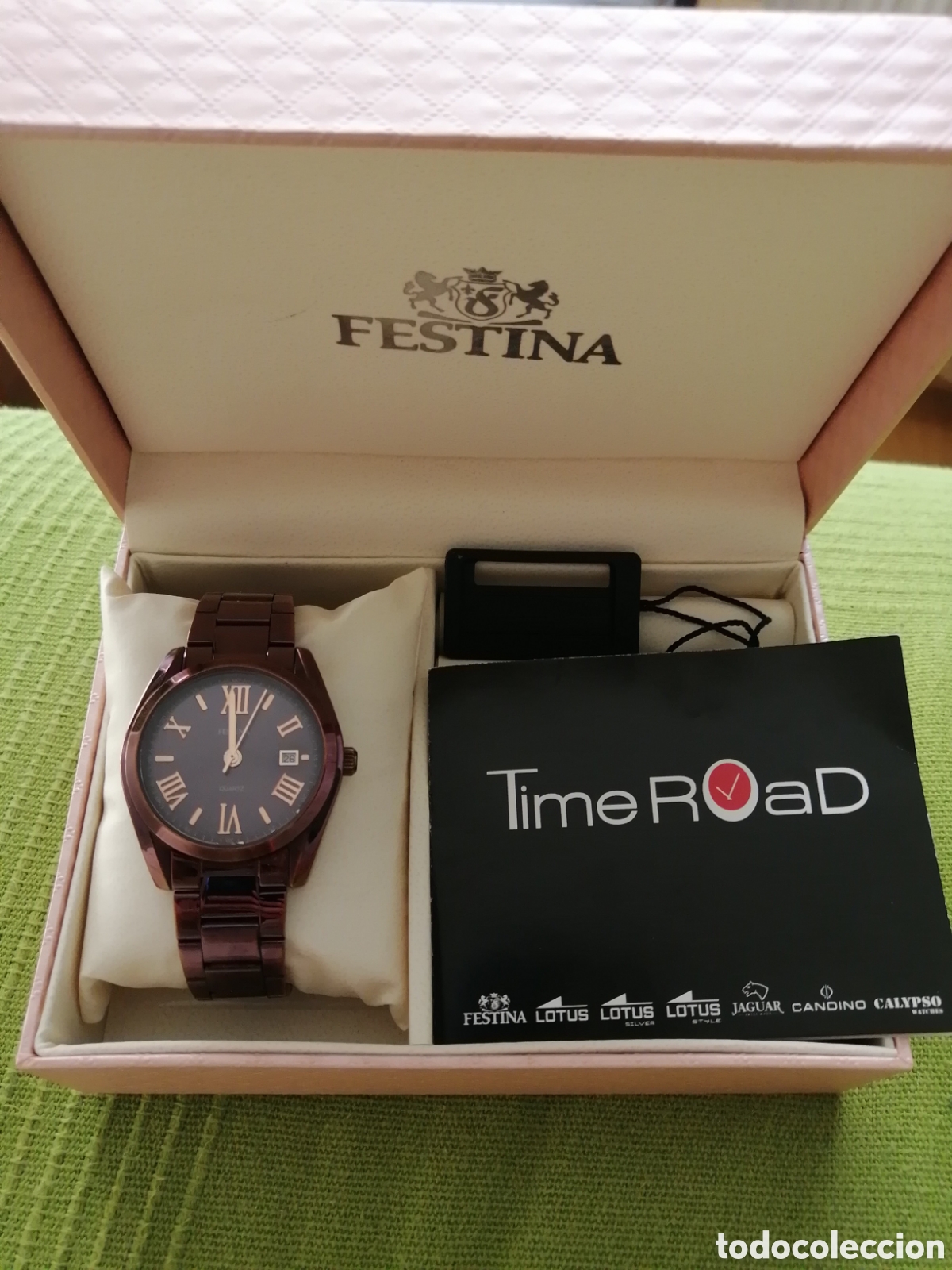 Relojes: Reloj Festina original color burdeos. - Foto 1