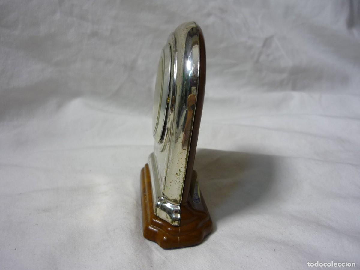 Relojes: Reloj de sobremesa en plata de Pedro Dur&aacute;n Funciona - Foto 3