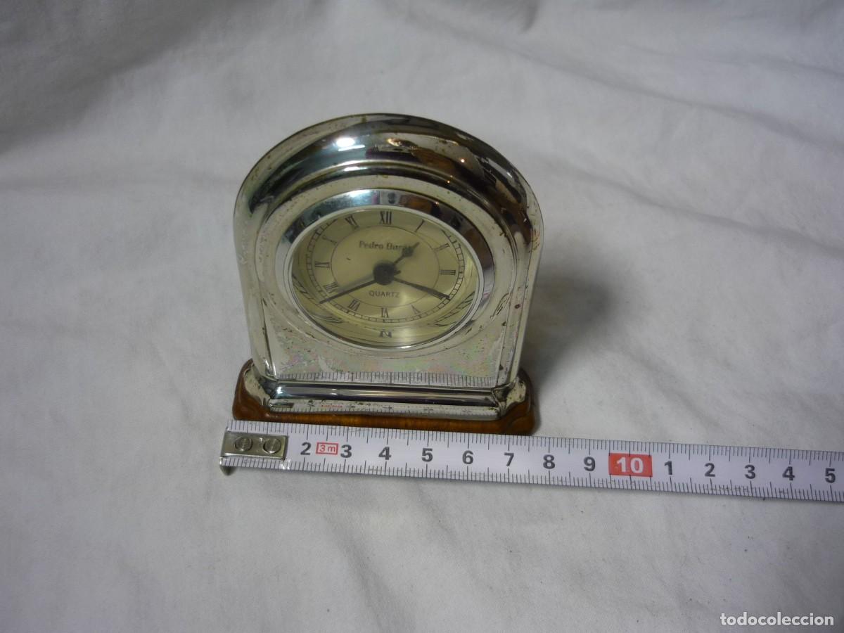 Relojes: Reloj de sobremesa en plata de Pedro Dur&aacute;n Funciona - Foto 10