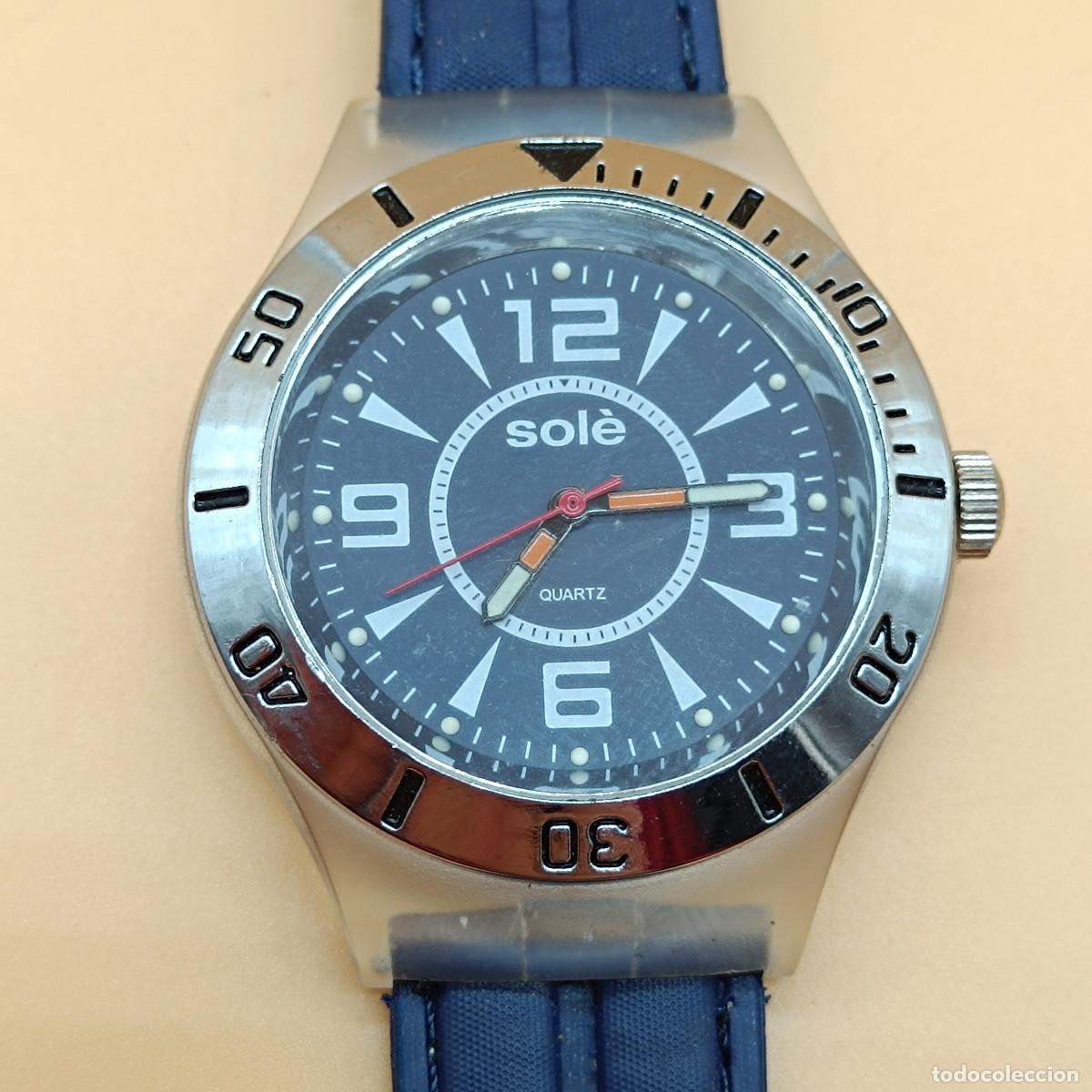 Relojes: RELOJ SOLE. ESTA PARADO. - Foto 2