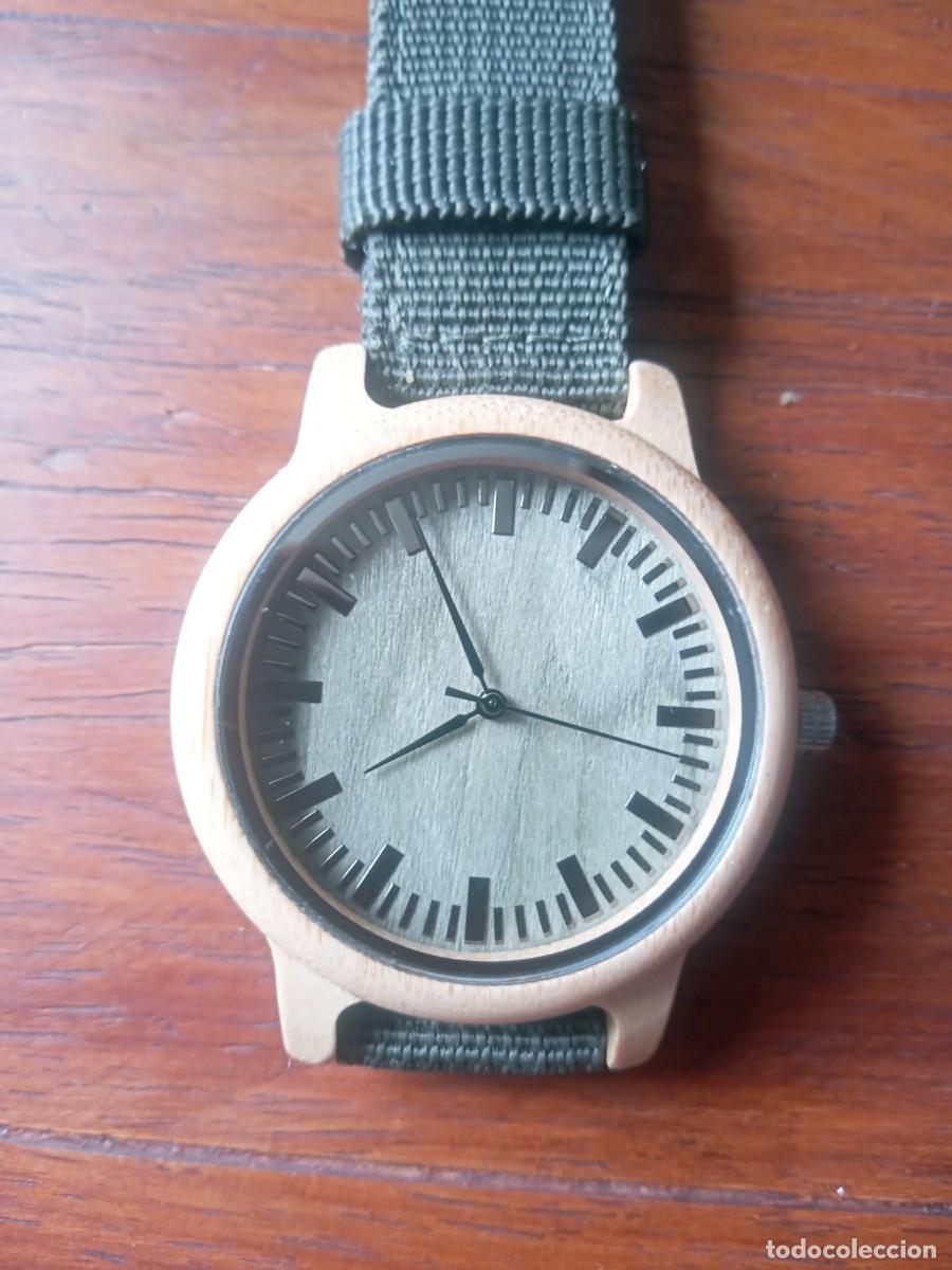Relojes: BONITO RELOJ. MADERA. QUARTZ - Foto 1