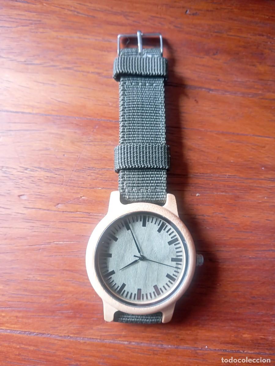 Relojes: BONITO RELOJ. MADERA. QUARTZ - Foto 2