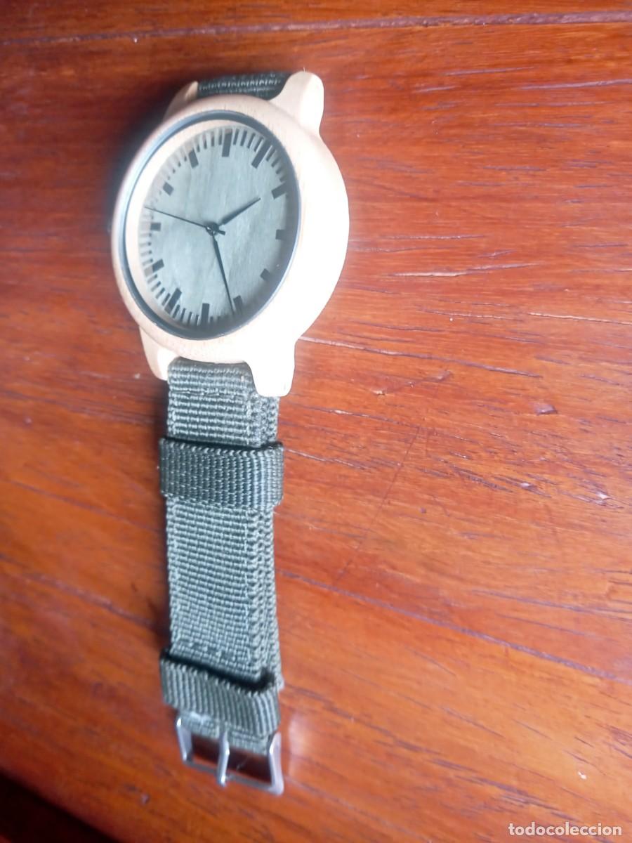 Relojes: BONITO RELOJ. MADERA. QUARTZ - Foto 4