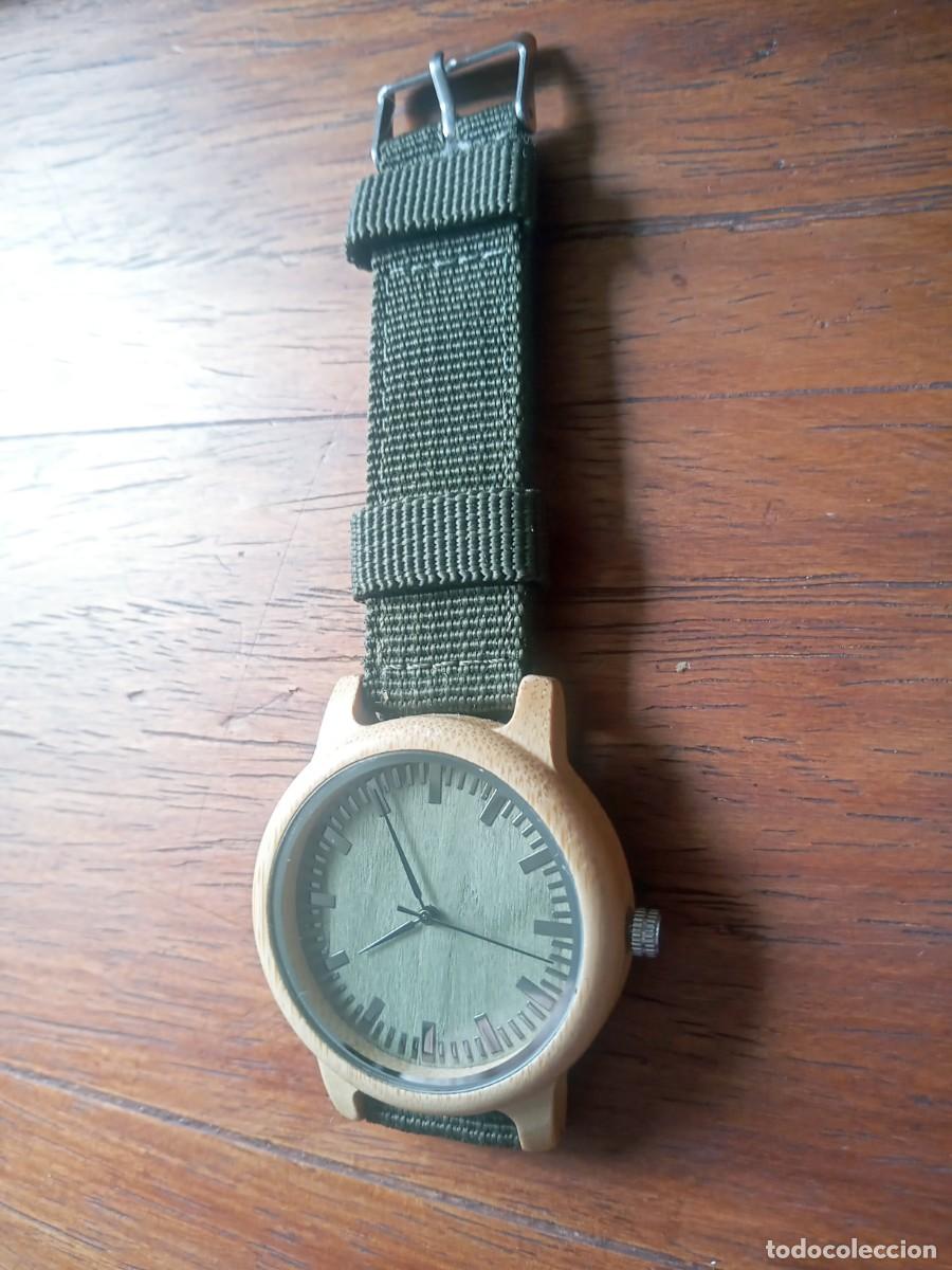 Relojes: BONITO RELOJ. MADERA. QUARTZ - Foto 5