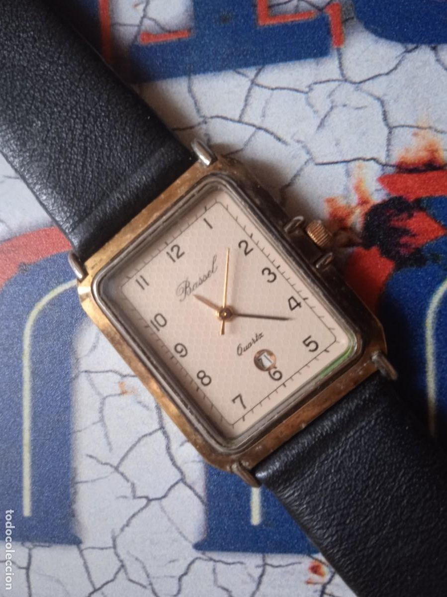 Relojes: Bassel de caballero. Mov quartz.funcionando perfectamente - Foto 3