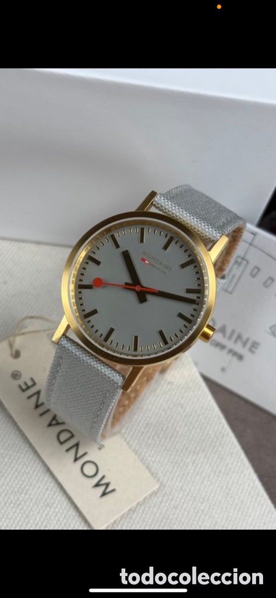 Relojes: RELOJ MUJER MONDAINE CLASSIC GREY - Foto 2