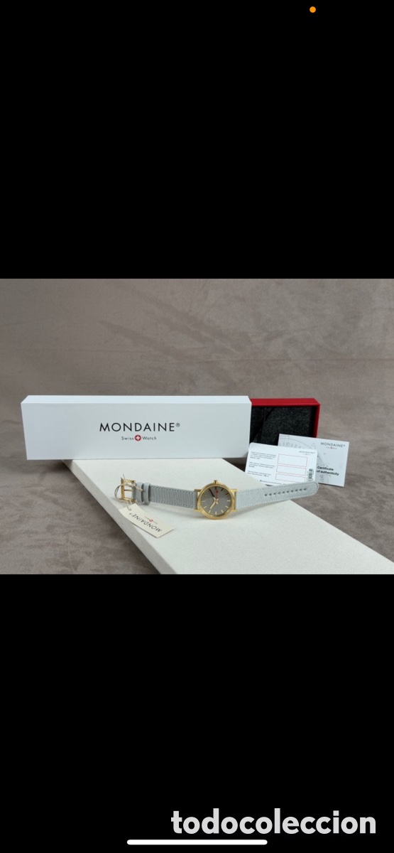Relojes: RELOJ MUJER MONDAINE CLASSIC GREY - Foto 3