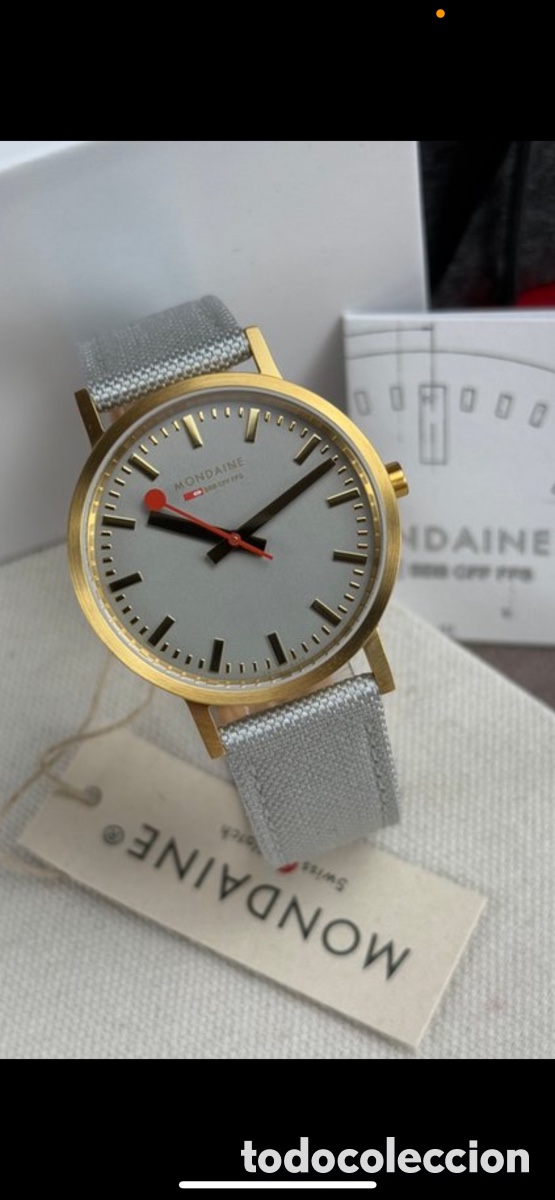Relojes: RELOJ MUJER MONDAINE CLASSIC GREY - Foto 1