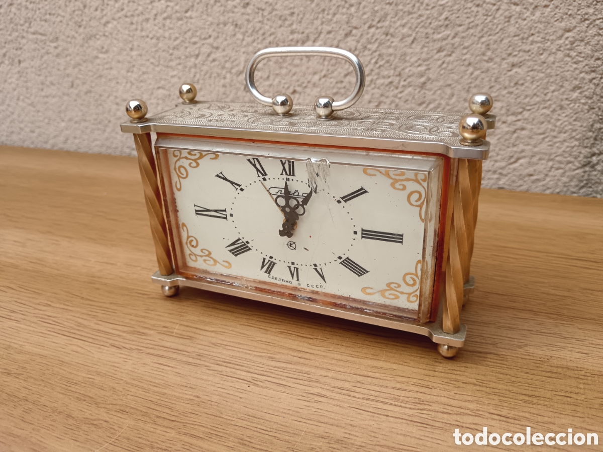Relojes: ANTIGUO RELOJ FABRICADO EN LA UNION SOVI&Eacute;TICA NO FUNCIONA - Foto 7