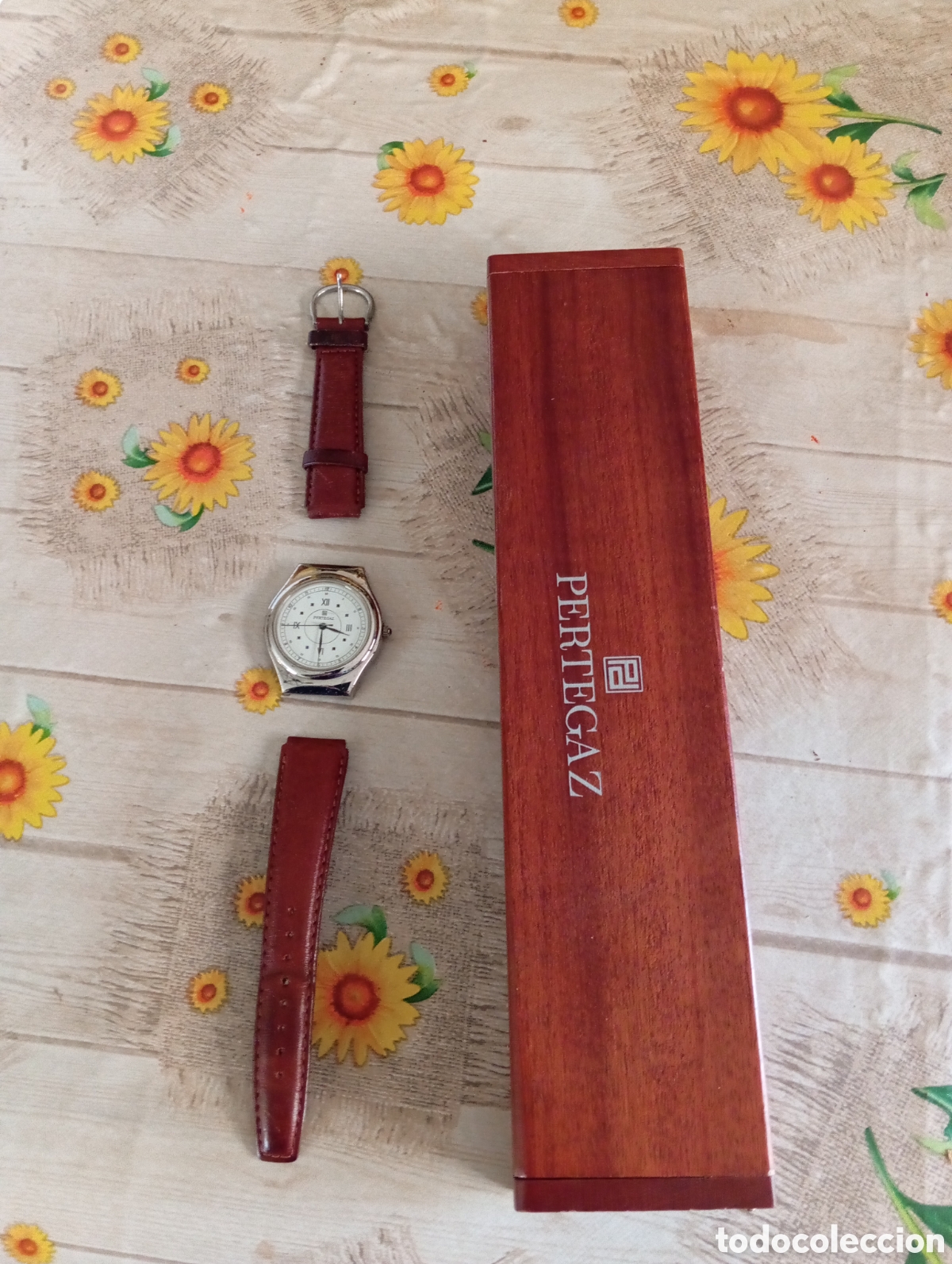 Relojes: RELOJ PERTEGAZ EN SU CAJA ORIGINAL - Foto 2