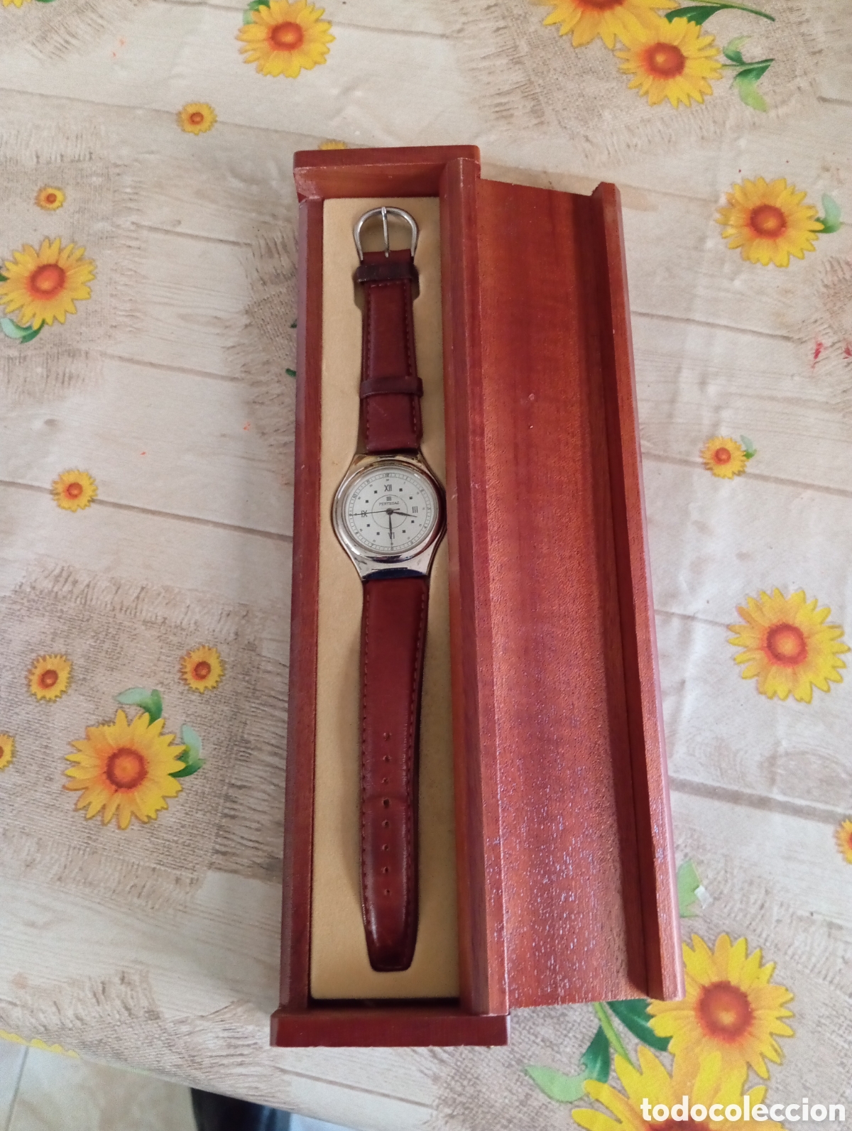Relojes: RELOJ PERTEGAZ EN SU CAJA ORIGINAL - Foto 1