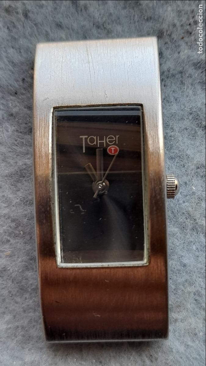 Relojes: Reloj Marca Taher de Cuarzo para dama. Funcionando. - Foto 1