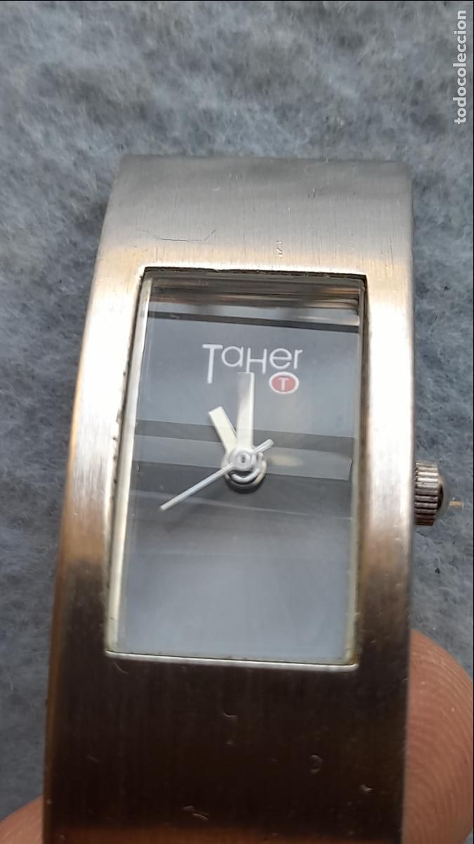 Relojes: Reloj Marca Taher de Cuarzo para dama. Funcionando. - Foto 4