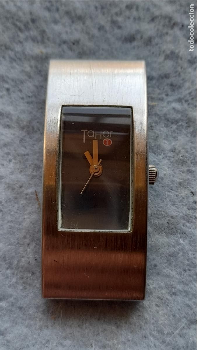 Relojes: Reloj Marca Taher de Cuarzo para dama. Funcionando. - Foto 6
