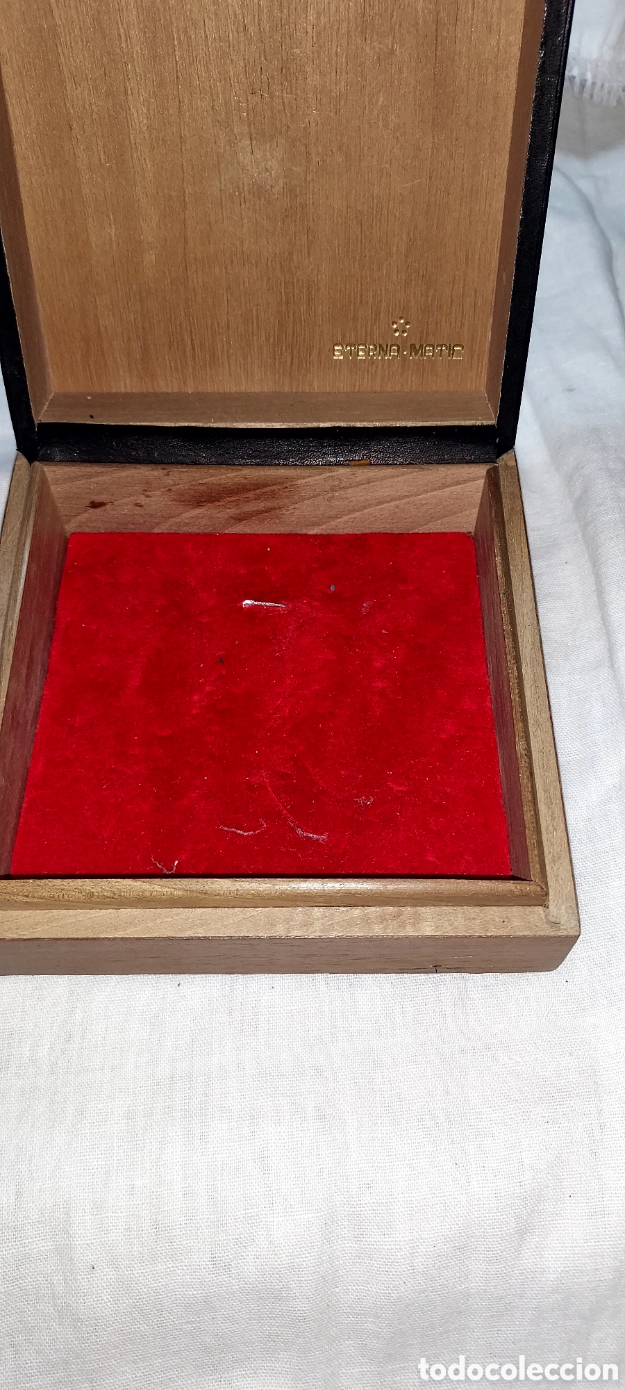 Relojes: CAJA DE RELOJ ETERNA-MATIC.MADERA Y PIEL - Foto 11