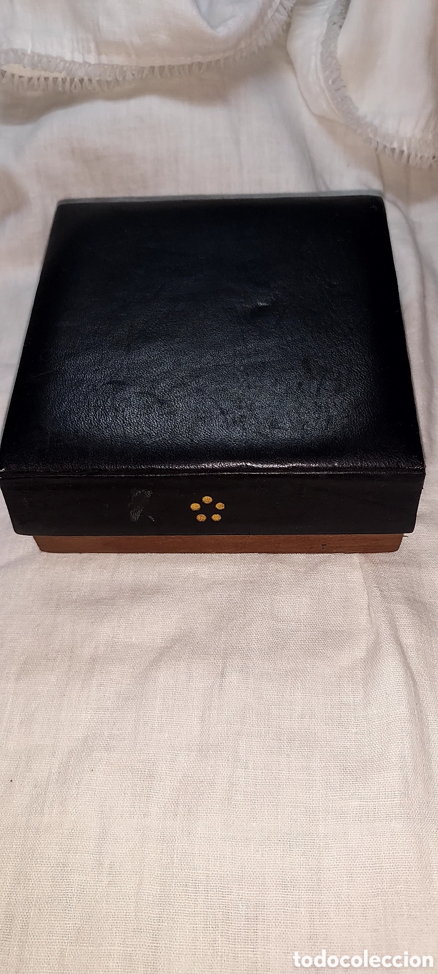 Relojes: CAJA DE RELOJ ETERNA-MATIC.MADERA Y PIEL - Foto 1
