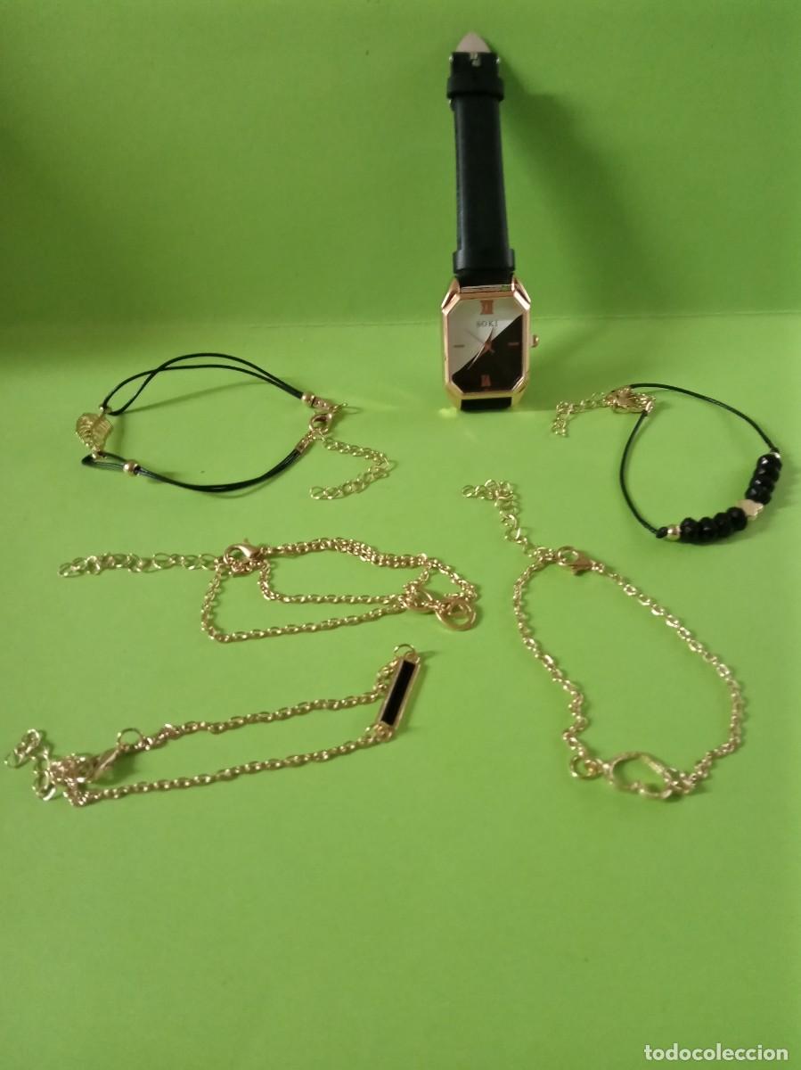 Relojes: RELOJ DE PULSERA DE SE&Ntilde;ORA . &rdquo;SOKI&rdquo; + 5 PULSERAS - Foto 5