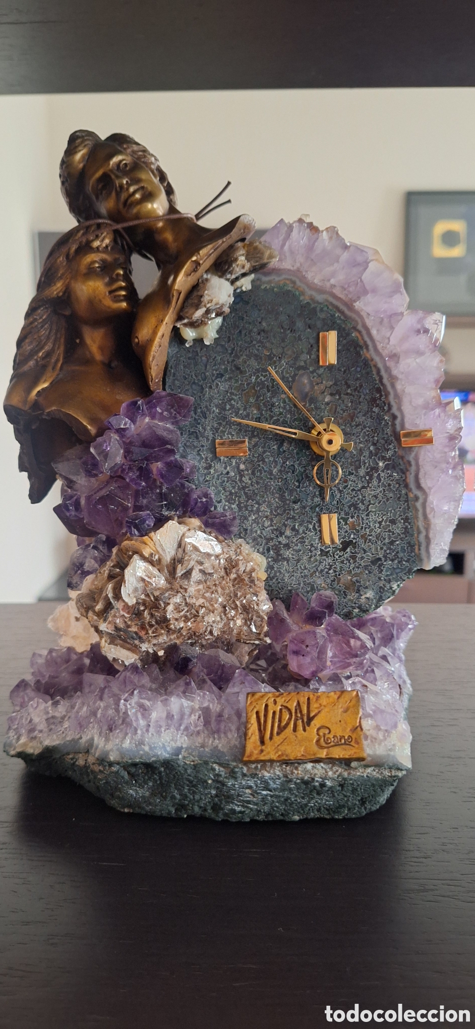 Relojes: Figura reloj colecci&oacute;n Vidal Ebano - Foto 1