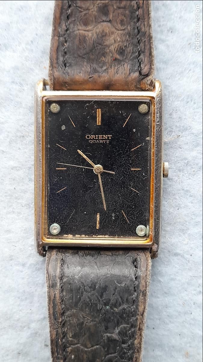 Relojes: Reloj Marca Orient de Cuarzo para Caballero. - Foto 5