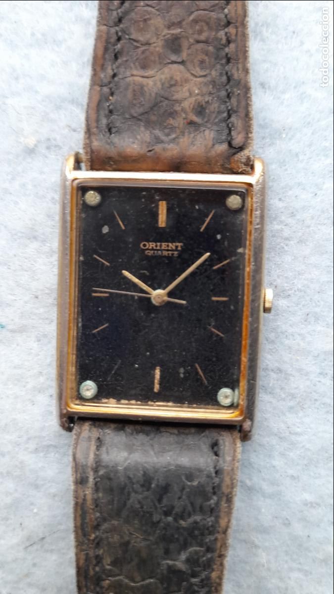 Relojes: Reloj Marca Orient de Cuarzo para Caballero. - Foto 8