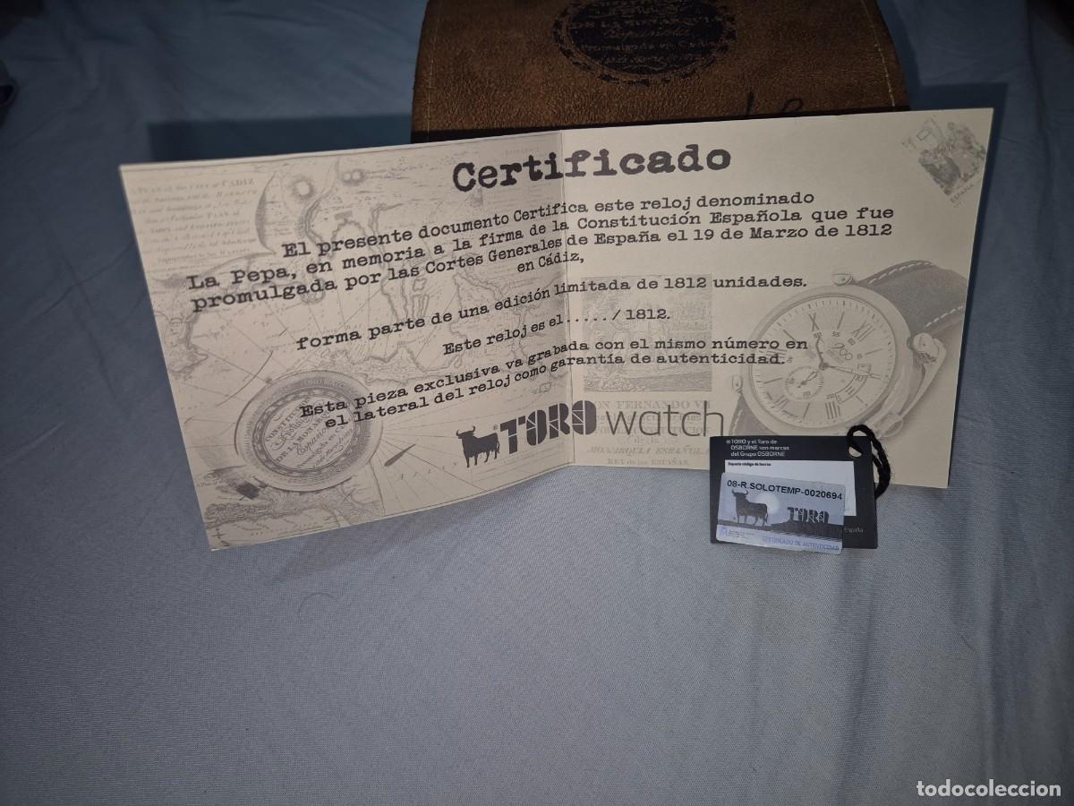 Relojes: Reloj La Pepa Toro (Ed. Limitada) - Foto 5